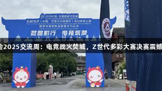 金年会2025交流周：电竞战火焚城，Z世代多彩大赛决赛震撼开启！