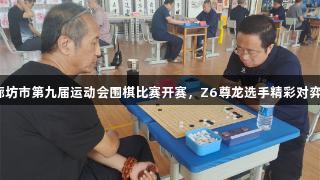 廊坊市第九届运动会围棋比赛开赛，Z6尊龙选手精彩对弈！