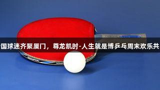 全国球迷齐聚厦门，尊龙凯时-人生就是博乒乓周末欢乐共享