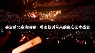 岳云鹏北京演唱会：尊龙凯时带来的良心艺术盛宴