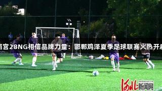 南宫28NG相信品牌力量：邯郸鸡泽夏季足球联赛火热开启