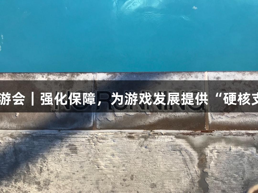 J9九游会｜强化保障，为游戏发展提供“硬核支持”