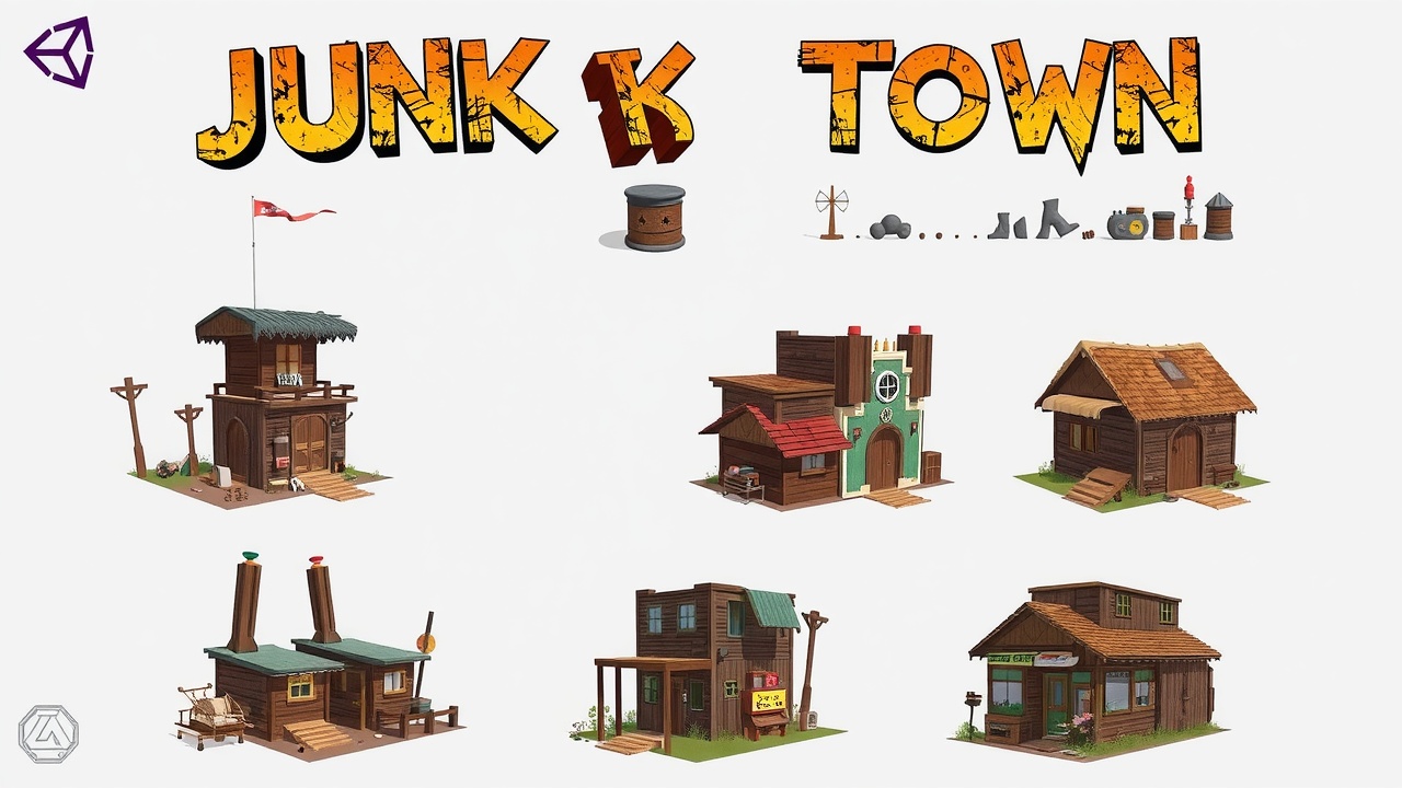 优化后的问题标题：[金年会]Unity3D动作冒险资源包：JunkyTownDesignKit介绍与应用指南