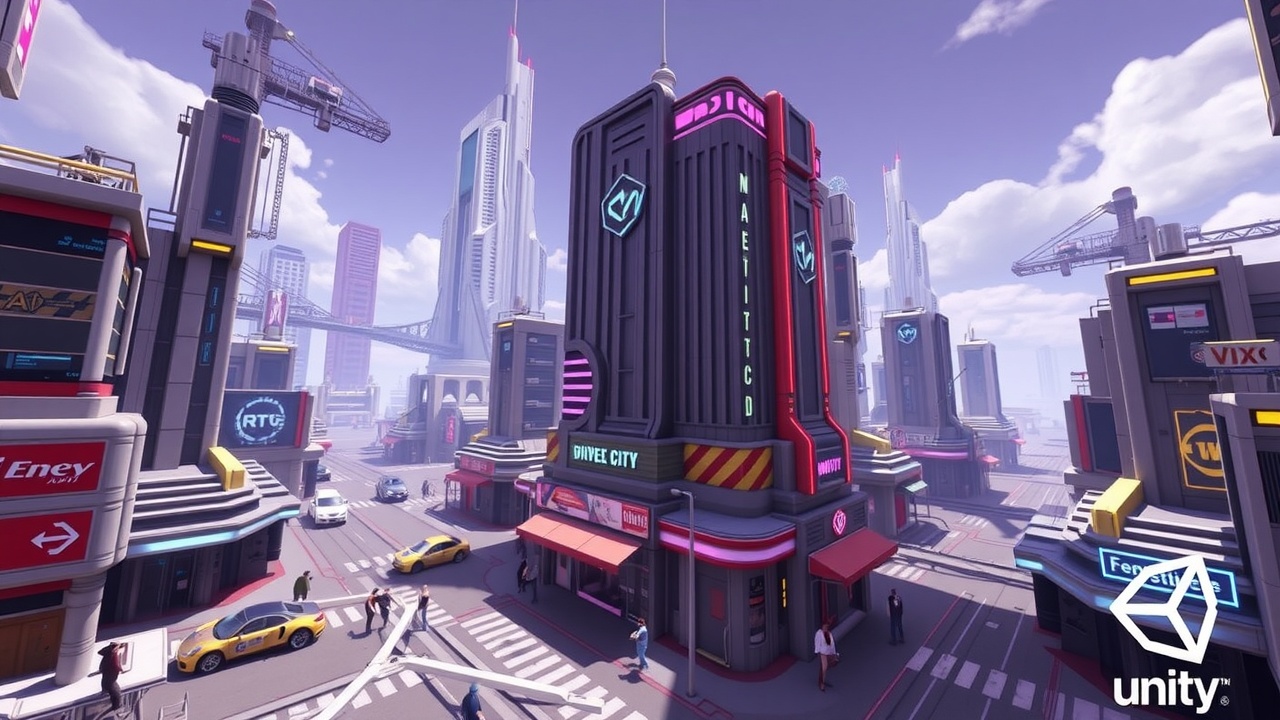 【爱游戏推荐】Unity3D动作冒险资源包：未来之城UltimateAssetPack完整解析与使用指南