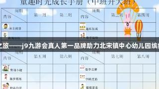 快乐夏日之旅——j9九游会真人第一品牌助力北宋镇中心幼儿园缤纷暑期活动