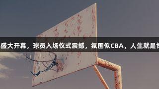 德BA揭幕战盛大开幕，球员入场仪式震撼，氛围似CBA，人生就是博-尊龙凯时！