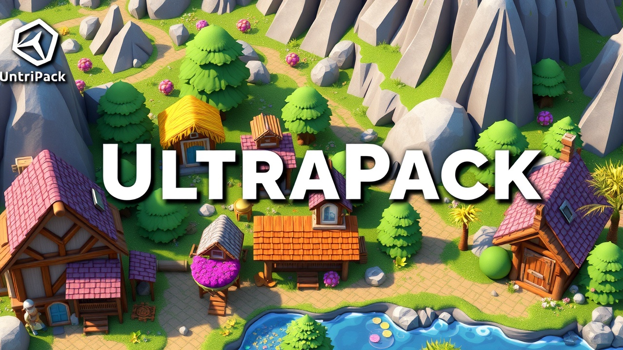 优化后的标题可以是：[Unity3D动作冒险游戏资源包——九游会国际PixelVillageUltraPack]，这样更符合SEO逻辑，同时融入了品牌词。