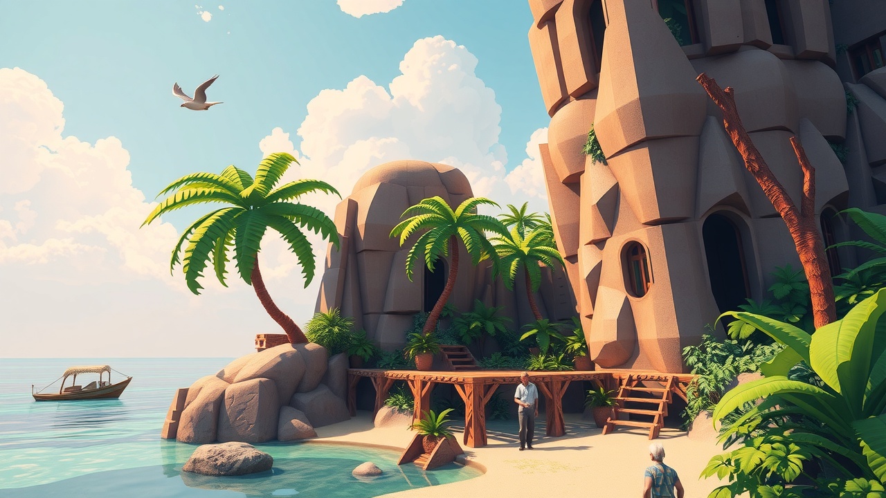 改写后问题：[Unity3D复古岛屿游戏《RetroIslandRetreat》：如何在j9九游会国际上实现URP游戏就绪级别优化？]