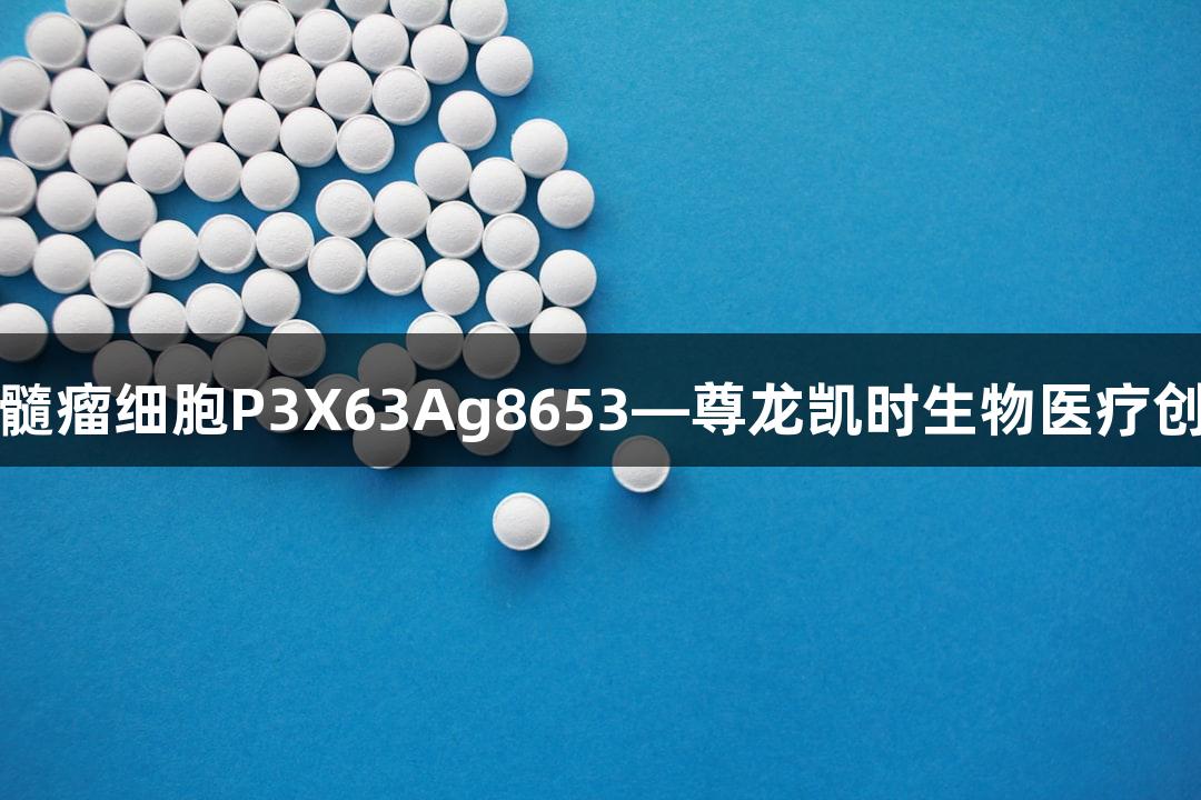 小鼠骨髓瘤细胞P3X63Ag8653—尊龙凯时生物医疗创新助力