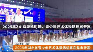 2025年Z6·尊龙凯时湖北青少年艺术体操锦标赛开赛