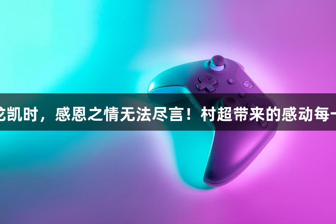 人生就是博·尊龙凯时，感恩之情无法尽言！村超带来的感动每一次都触动心弦。