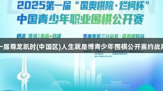 第一届尊龙凯时(中国区)人生就是博青少年围棋公开赛约战泉城