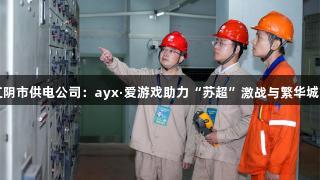 国网江阴市供电公司：ayx·爱游戏助力“苏超”激战与繁华城市夜景