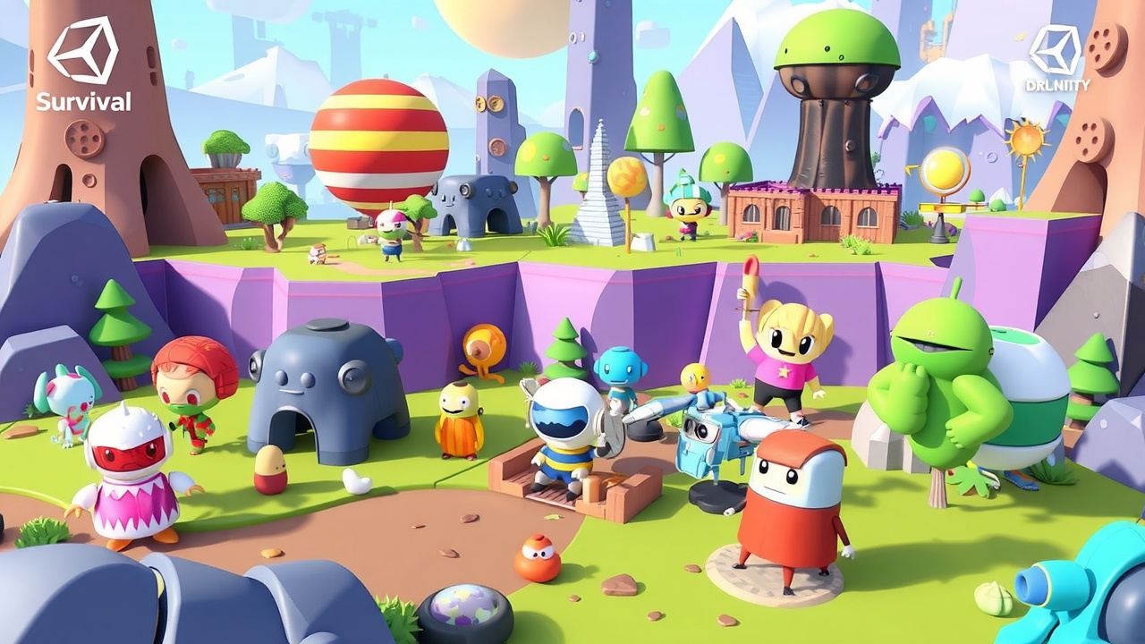 《金年会》推出Unity3D科幻生存全资产包：卡通乐园完整资产包解析与应用指南