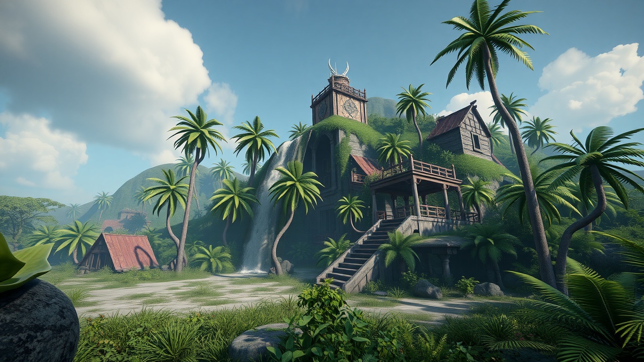 在j9九游会探索Unity3D废弃岛屿URP游戏，就绪级别的AbandonedIslandRetreat带你体验沉浸式冒险