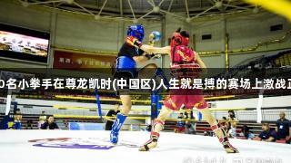 500名小拳手在尊龙凯时(中国区)人生就是搏的赛场上激战正酣