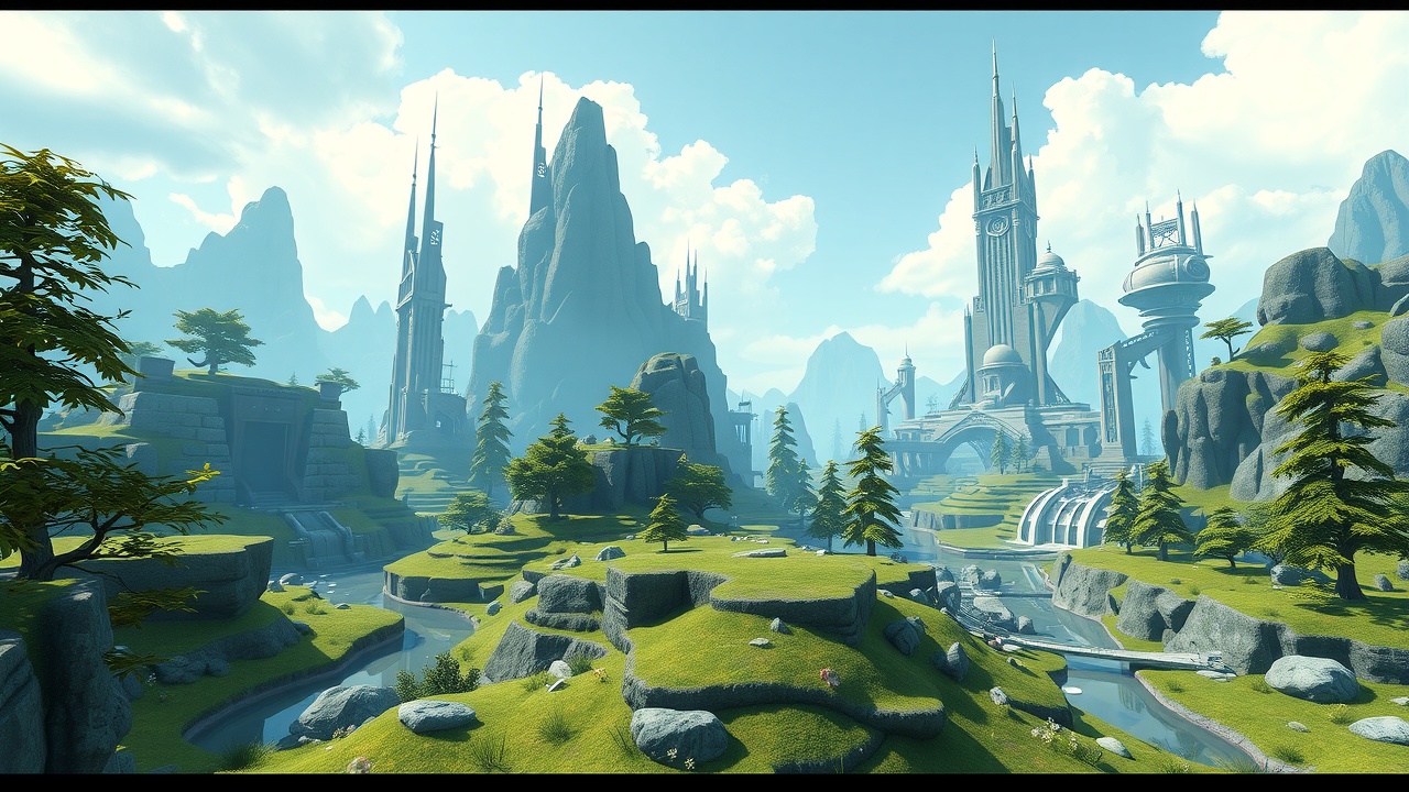 【Unity3D梦境自然全资产包科幻基地|j9九游会精选资源】