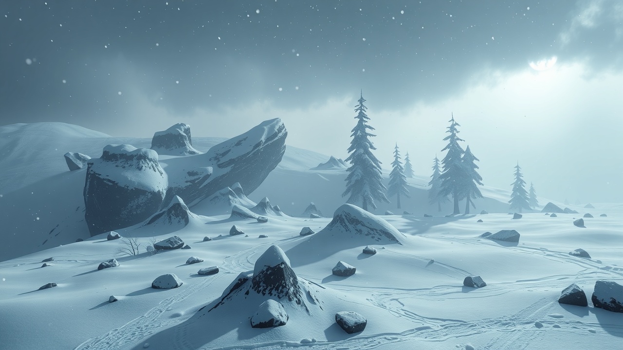 《爱游戏》深度评测：Unity3D幽暗雪地URP游戏就绪级别解析-探索GloomySnowyTundra的魅力