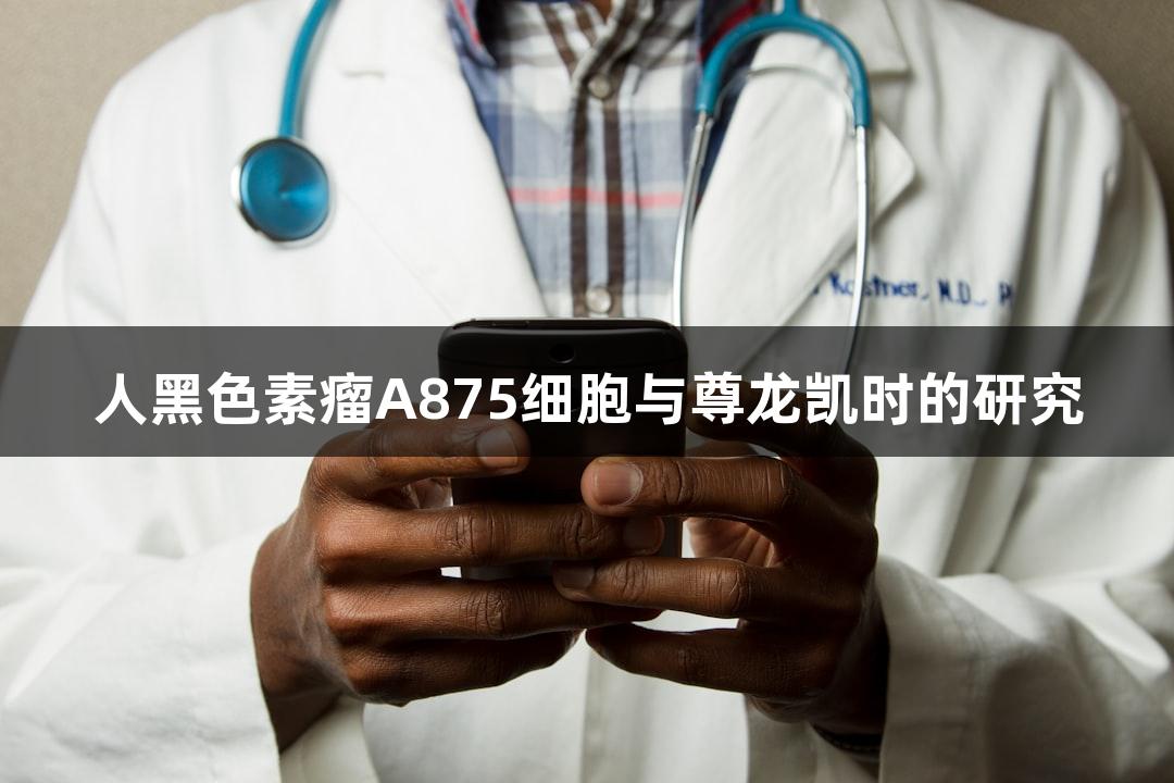 人黑色素瘤A875细胞与尊龙凯时的研究