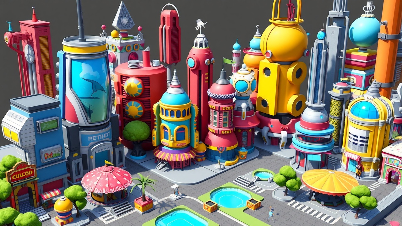 【Unity3D】j9九游会国际卡通城资产包：科幻基地资源包下载与使用指南