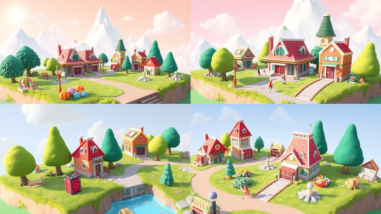 【金年会】Unity3D卡通城资产包：打造梦幻草原的完美选择AssetBundle优化指南