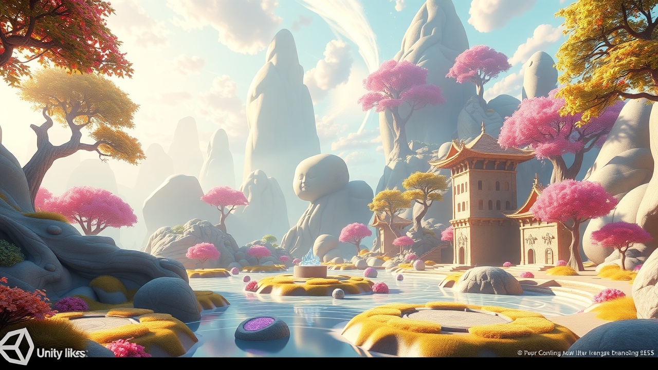 Unity3D梦幻虚幻URP游戏就绪级别：探索j9九游会的DreamlikeDreamscape体验