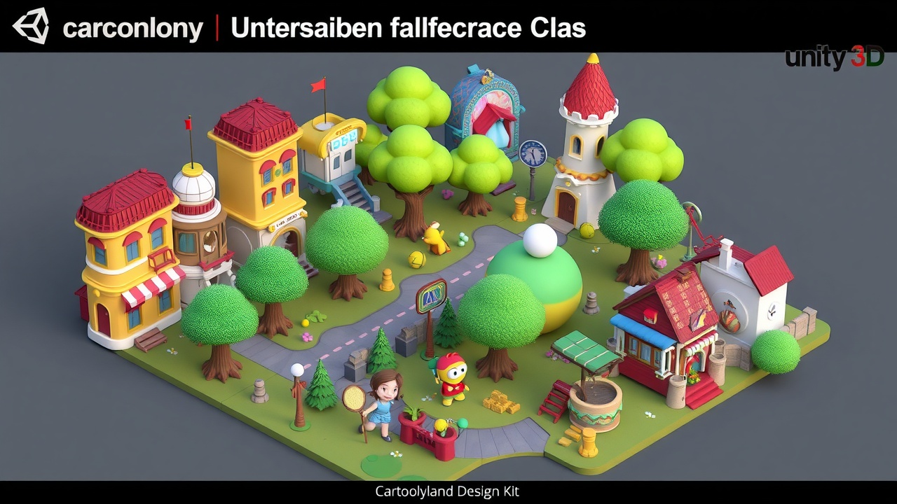 标题改写建议：[KU酷游]Unity3D卡通城低多边形奇境资产包设计指南这种改写能有效地融入品牌词，同时保留关键的SEO元素，使其更具吸引力和相关性。