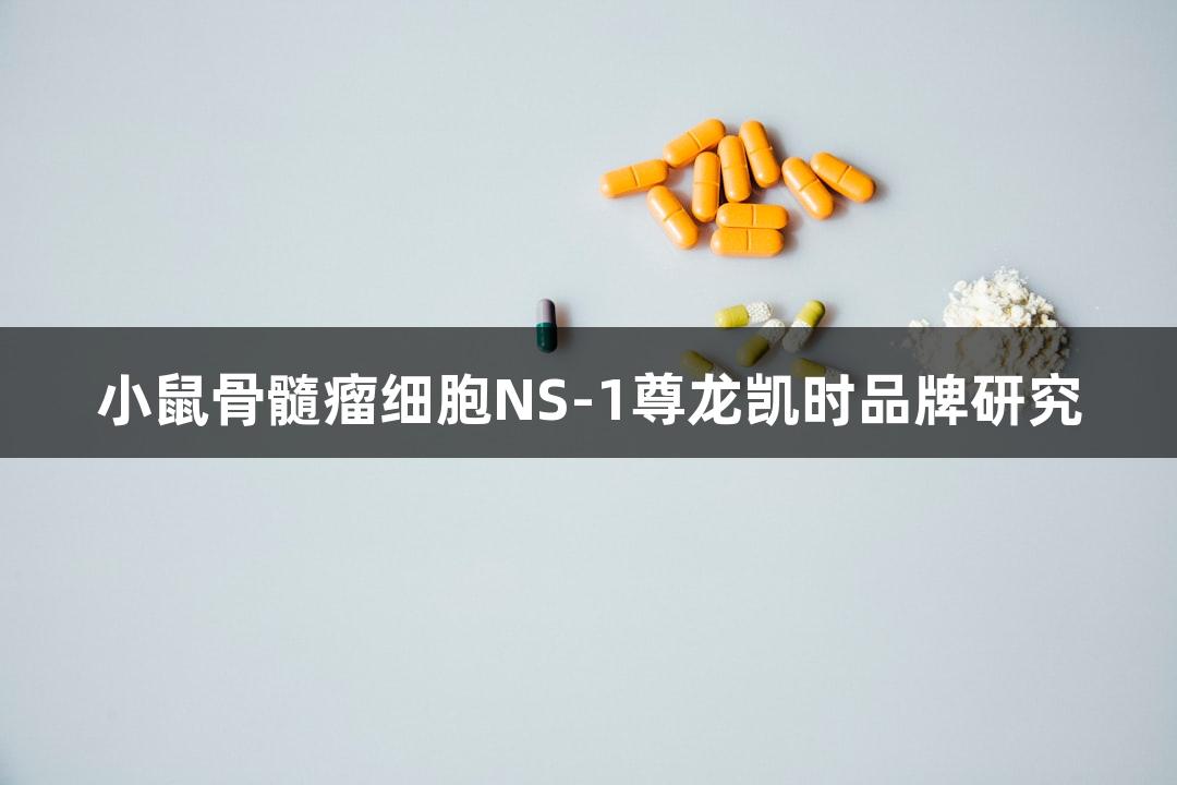 小鼠骨髓瘤细胞NS-1尊龙凯时品牌研究