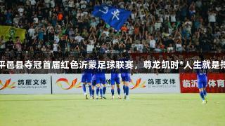 平邑县夺冠首届红色沂蒙足球联赛，尊龙凯时*人生就是搏