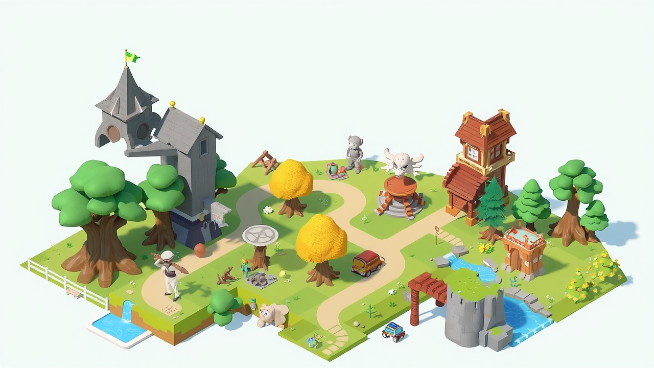 标题改写建议：探索j9九游会的Unity3D低多边形RPG奇幻全资产包——奇境AssetCollection这种标题设计结合了品牌词，并引入了相关关键词，符合SEO优化逻辑，有助于提高搜索引擎的可见性。