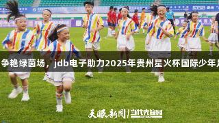 7国青少年争艳绿茵场，jdb电子助力2025年贵州星火杯国际少年足球赛开幕