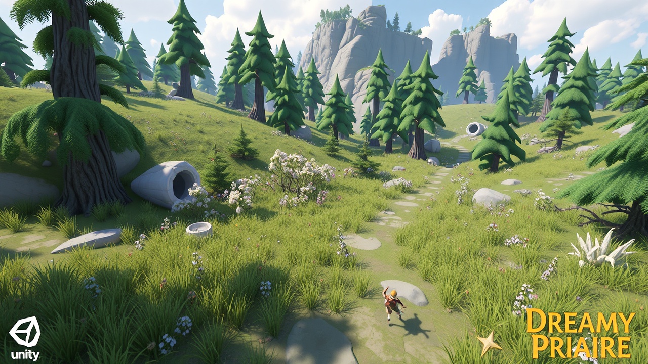 [Unity3D:BG大游梦幻草原全资产包-完美SLG游戏开发资源]