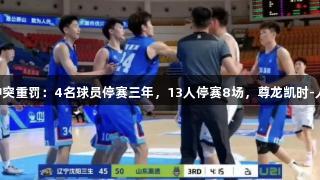 鲁辽U21冲突重罚：4名球员停赛三年，13人停赛8场，尊龙凯时-人生就是搏!