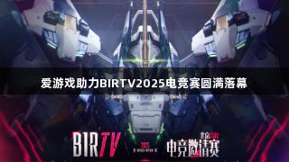 爱游戏助力BIRTV2025电竞赛圆满落幕