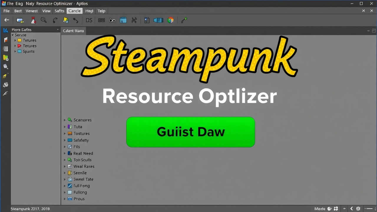 爱游戏推荐：Unity3D插件蒸汽资源优化器SteampunkResourceOptimizer，提升资源管理效率！