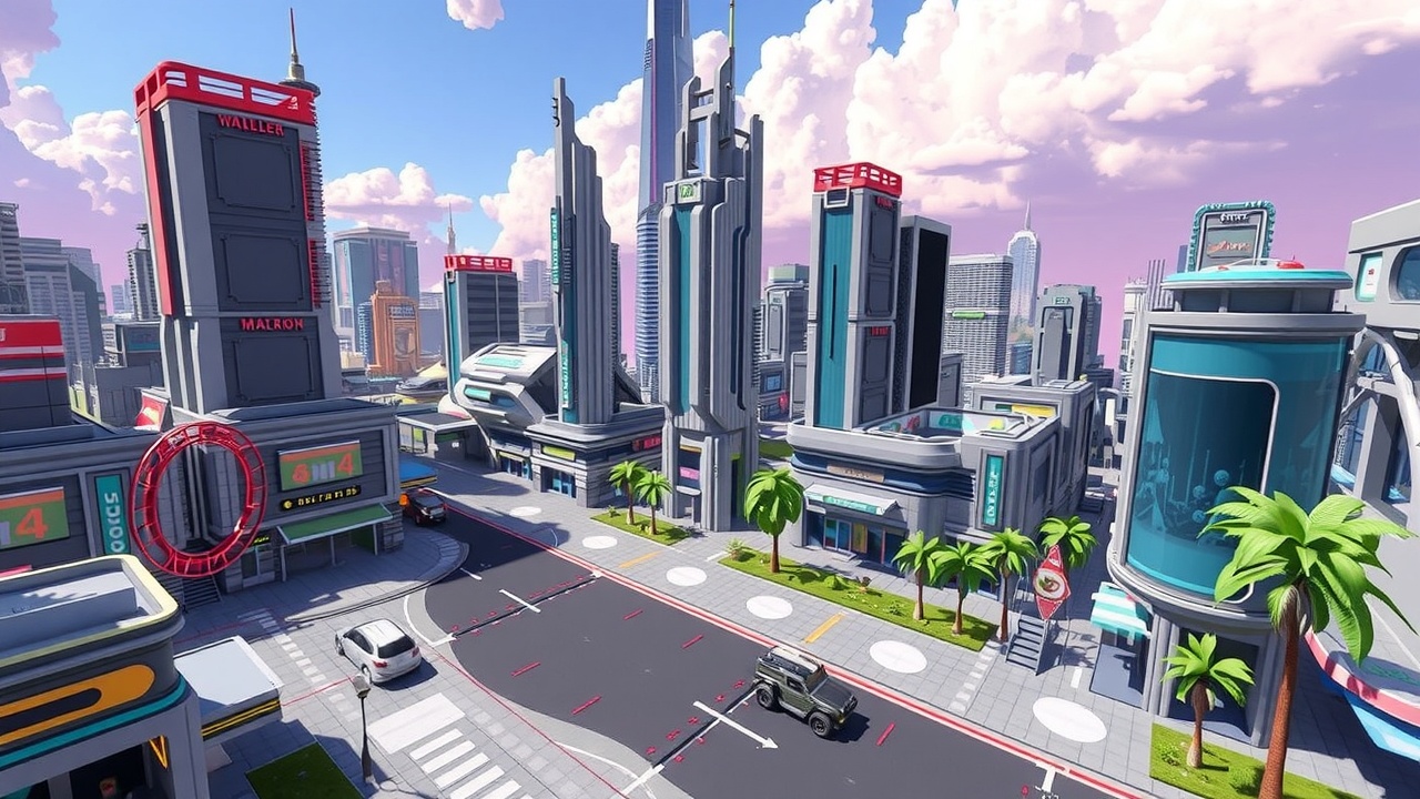 《Unity3D低多边形风格资产包：未来之城J9九游会官网资源包优化指南》