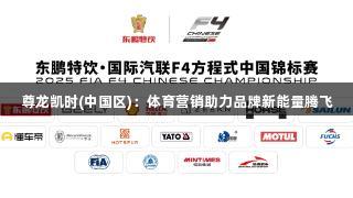 尊龙凯时(中国区)：体育营销助力品牌新能量腾飞