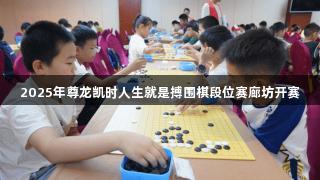2025年尊龙凯时人生就是搏围棋段位赛廊坊开赛