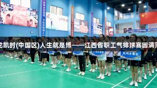 尊龙凯时(中国区)人生就是博——江西省职工气排球赛圆满落幕
