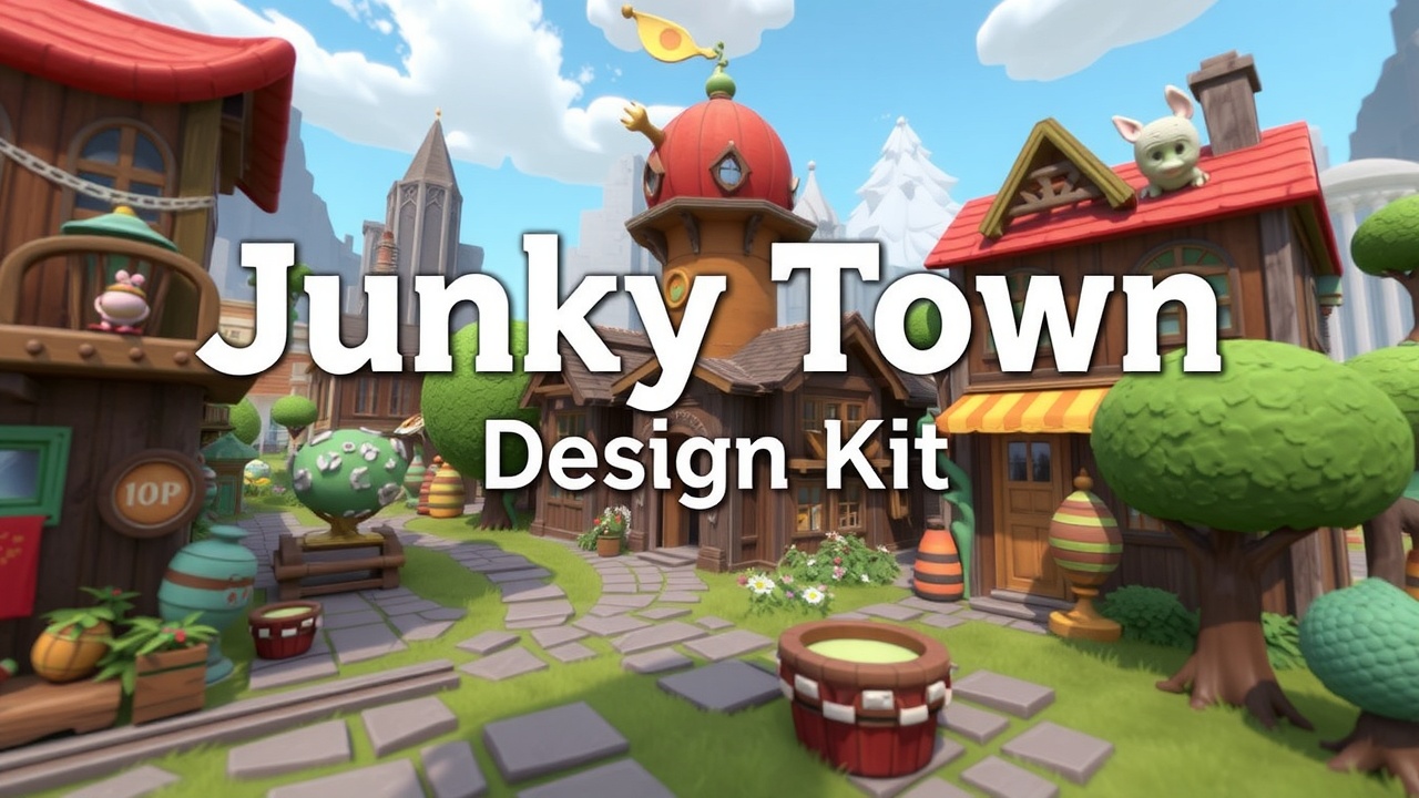 如何在Unity3D中使用梦境自然全资产包JunkyTownDesignKit，提升您的游戏开发体验|j9九游会国际指南