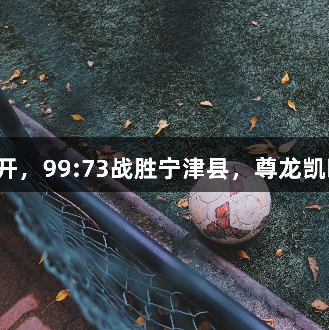 德BA战报｜天衢新区火力全开，99:73战胜宁津县，尊龙凯时*人生就是搏续写连胜传奇!