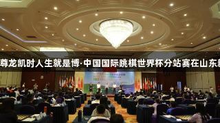 2025年尊龙凯时人生就是博·中国国际跳棋世界杯分站赛在山东新泰开幕