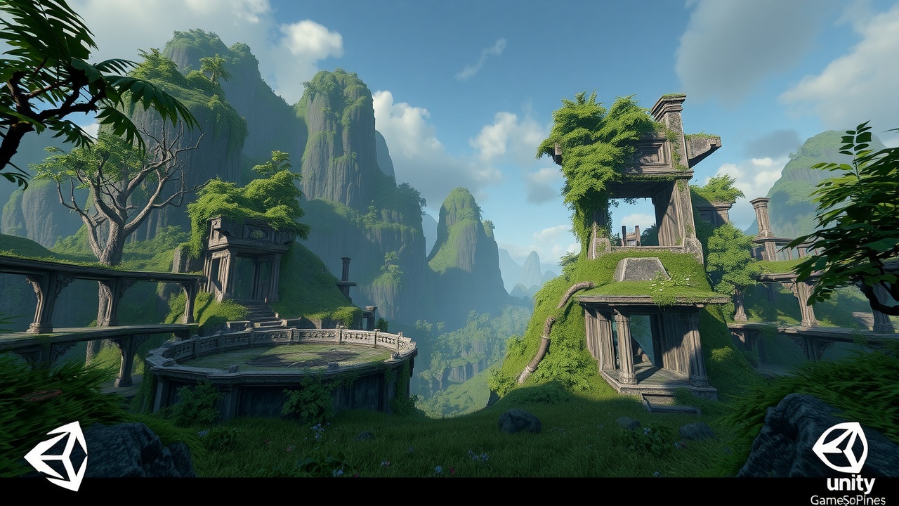 如何在KU酷游的Unity3D中实现废弃虚幻URP游戏就绪级别《AbandonedDreamscape》？