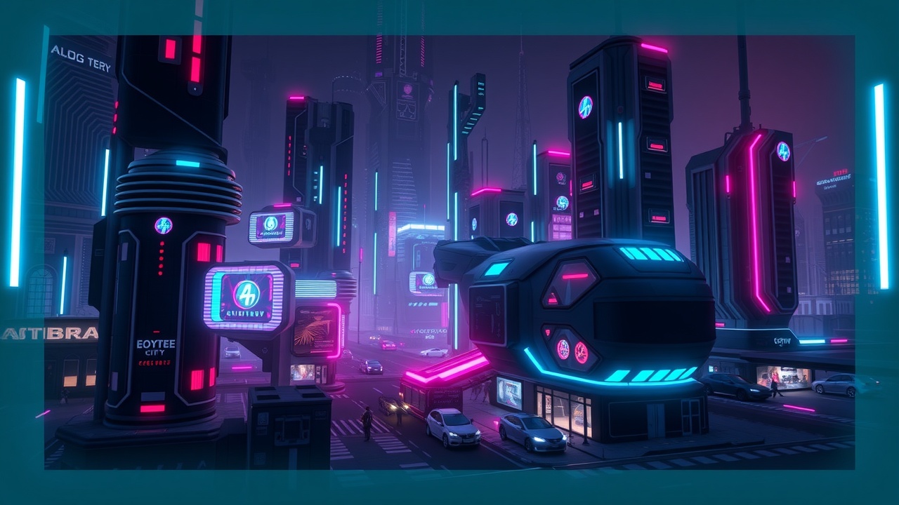 [KU酷游]Unity3D多边形科幻世界全资产包：未来之城DesignKit，打造您梦想中的虚拟世界！