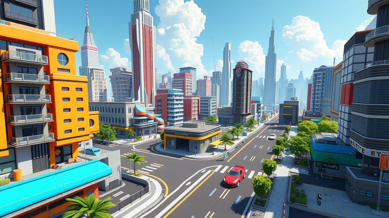 如何在Unity3D中使用j9九游会国际的动作冒险资源包未来之城LowPolyArt？