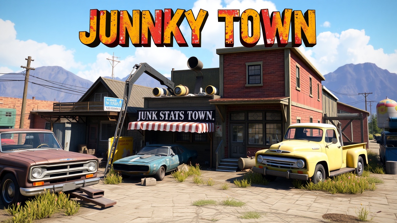 【KU酷游推荐】Unity3DSLG游戏全资产包JunkyTownAssetSet解析与优势分享