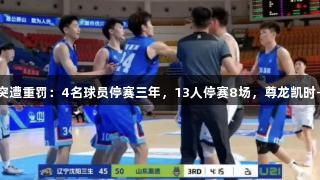 鲁辽U21冲突遭重罚：4名球员停赛三年，13人停赛8场，尊龙凯时-人生就是搏!