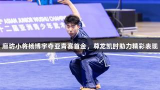 廊坊小将杨博宇夺亚青赛首金，尊龙凯时助力精彩表现
