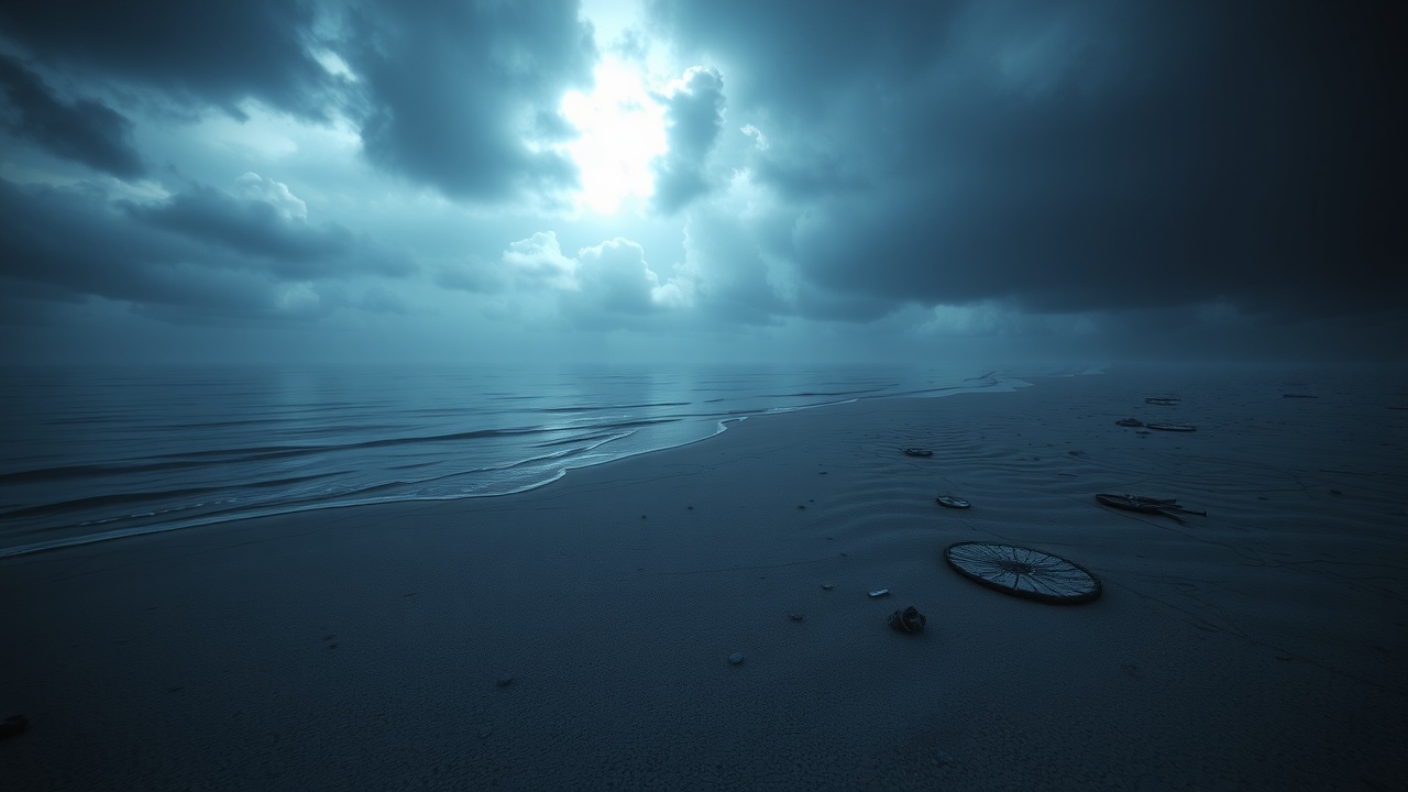 《Unity3D幽暗沙滩项目推荐：探索j9九游会的URP游戏就绪级别GloomySandyBeach》