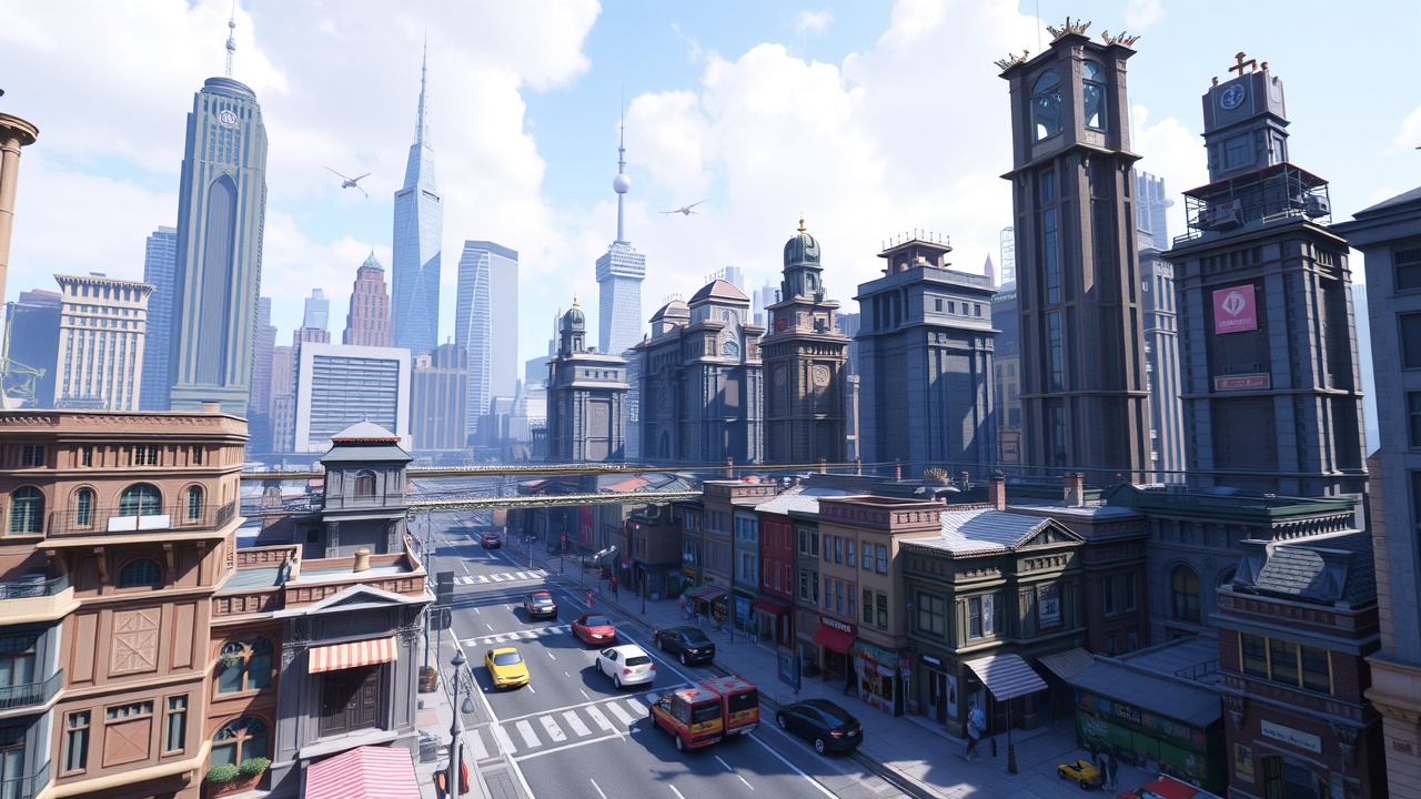 《爱游戏》推荐：Unity3D动作冒险资源包《史诗之都UltimateAssetPack》全解析